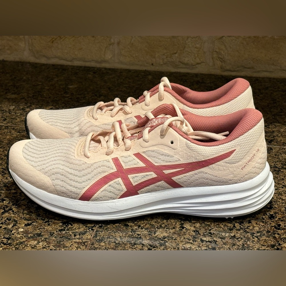 Blush Pink ASICS Running Patriot 12 Sneakers
